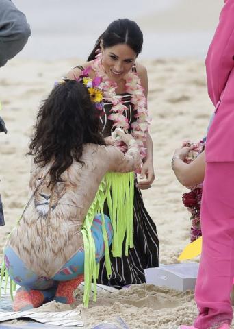 Η Meghan Markle μίλησε πρώτη φορά για την εγκυμοσύνη της