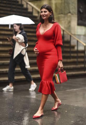 Styling tips από το pregnant style της Giovanna Battaglia