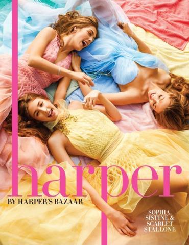 Συγγνώμη, τις έχετε δει τις κόρες του Sylvester Stallone στη φωτογράφιση του Harper's Bazaar;