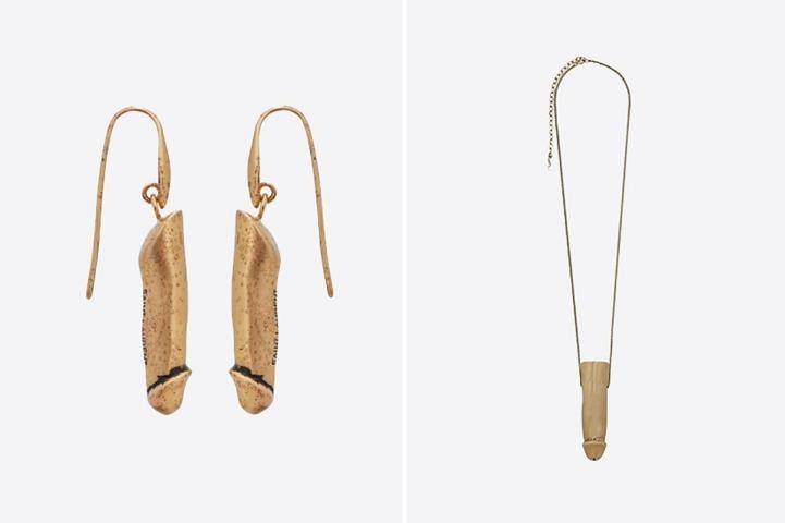 Yves Saint Laurent: Κυκλοφόρησε σκουλαρίκια και ασορτί κολιέ σε σχήμα φαλλού  Yves Saint Laurent: Κυκλοφόρησε σκουλαρίκια και ασορτί κολιέ σε σχήμα φαλλού