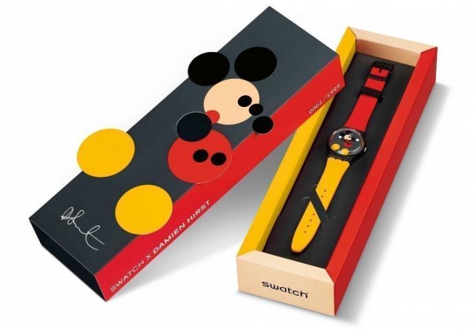 Η συνεργασία της Swatch με τον Damien Hirst για τα 90α γενέθλια του Μίκυ Η συνεργασία της Swatch με τον Damien Hirst για τα 90α γενέθλια του Μίκυ