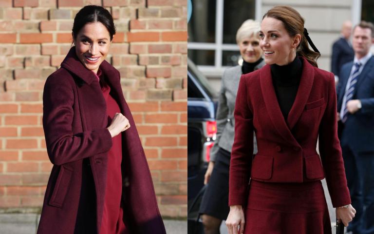 Γιατί ο βρετανικός τύπος λέει πως Meghan και Kate ντύθηκαν σαν δίδυμες;