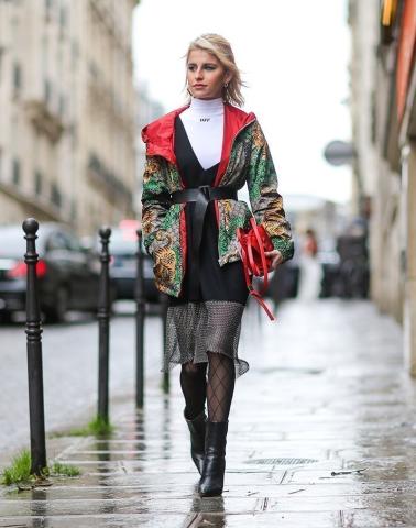 Συμβαίνει τώρα: Η απόλυτη κυριαρχία του διχτυωτού καλσόν (δες πώς να το φορέσεις)