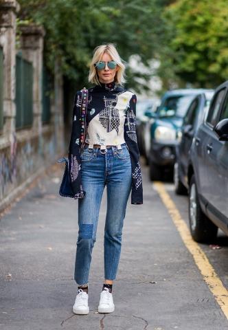 Συμβαίνει τώρα: Η απόλυτη κυριαρχία του διχτυωτού καλσόν (δες πώς να το φορέσεις)