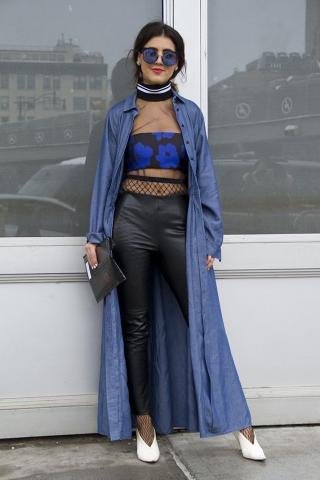 Συμβαίνει τώρα: Η απόλυτη κυριαρχία του διχτυωτού καλσόν (δες πώς να το φορέσεις)