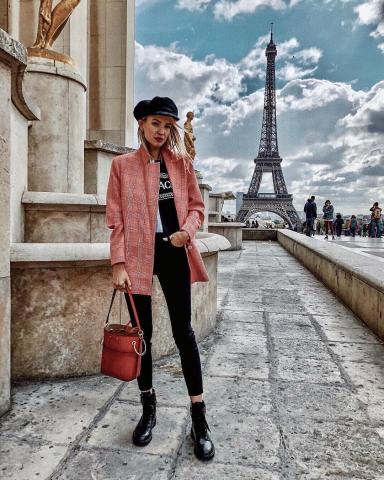 Street Style: Ροζ μέσα στον χειμώνα; Δες πώς θα το φορέσεις