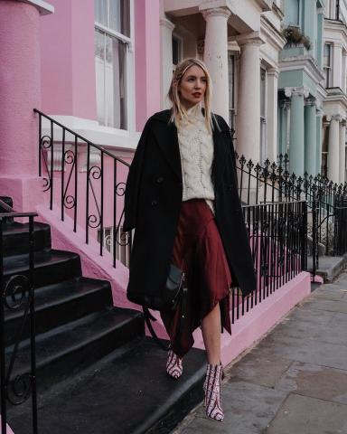 Street Style: Ροζ μέσα στον χειμώνα; Δες πώς θα το φορέσεις