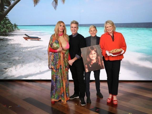 Η Julia Roberts εκπαιδεύεται από την DeGeneres για να γίνει μια σωστή Instagrammer 