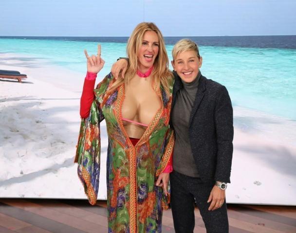 Η Julia Roberts εκπαιδεύεται από την DeGeneres για να γίνει μια σωστή Instagrammer 