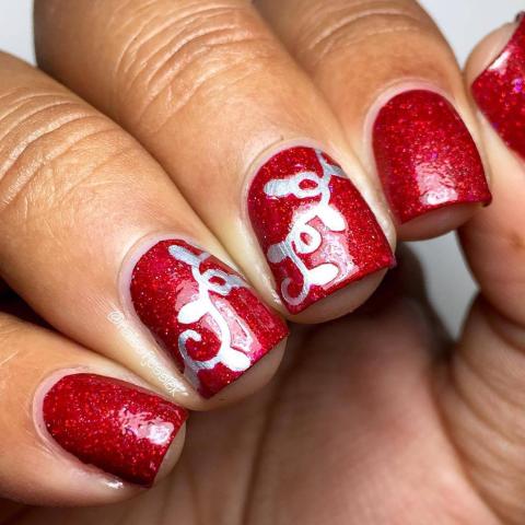 12+1 ιδέες για να βάλεις στα νύχια σου...χριστουγεννιάτικα φωτάκια