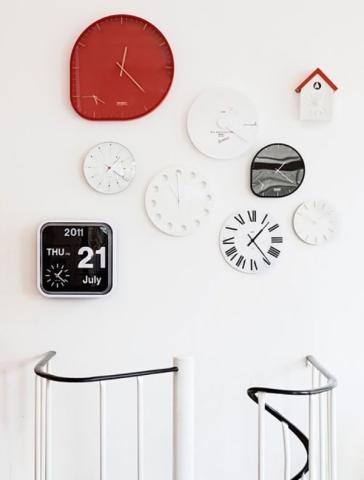 Τα ρολόγια στη διακόσμηση του χώρου 