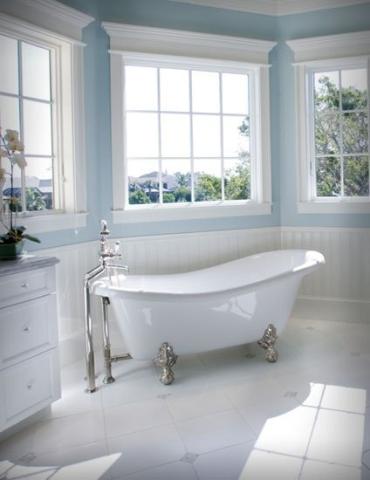 Μια vintage μπανιέρα θα κάνει τη διαφορά στο μπάνιο 