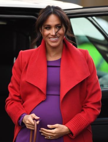 Meghan Markle: Η πρώτη της εμφάνιση για το 2019 - Η κοιλιά της έχει μεγαλώσει πολύ