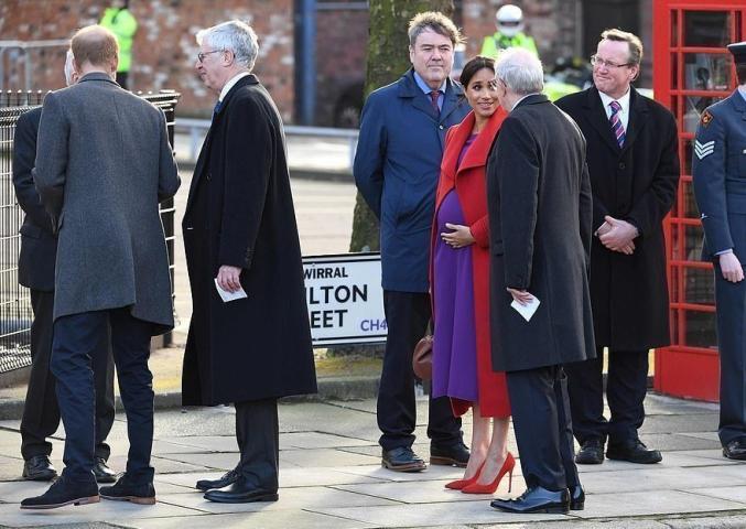 Meghan Markle: Η πρώτη της εμφάνιση για το 2019 - Η κοιλιά της έχει μεγαλώσει πολύ