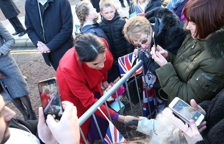 Meghan Markle: Η πρώτη της εμφάνιση για το 2019 - Η κοιλιά της έχει μεγαλώσει πολύ