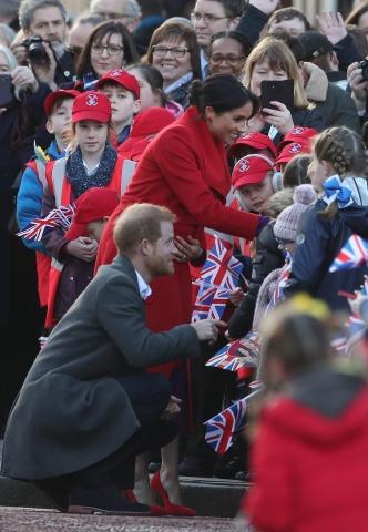 Meghan Markle: Η πρώτη της εμφάνιση για το 2019 - Η κοιλιά της έχει μεγαλώσει πολύ