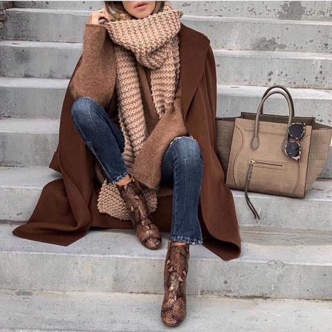 Δες πώς φοράνε το καφέ χρώμα οι πιο στιλάτες γυναίκες του instagram