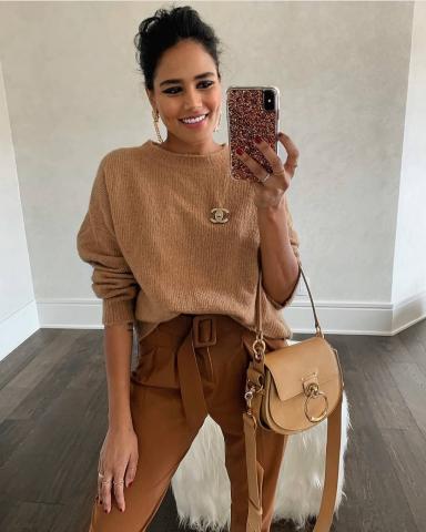 Δες πώς φοράνε το καφέ χρώμα οι πιο στιλάτες γυναίκες του instagram