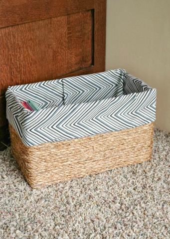 Φτιάξε ένα πανέμορφο καλάθι από ένα κουτί