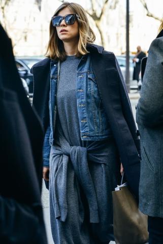 Oversized denim jackets: 15 τρόποι για να τα φορέσεις Oversized denim jackets: 15 τρόποι για να τα φορέσεις