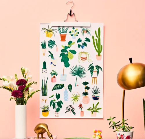 5 μοναδικές ιδέες για να κρεμάσεις τα κάδρα σου χωρίς κορνίζα σε 5 δευτερόλεπτα