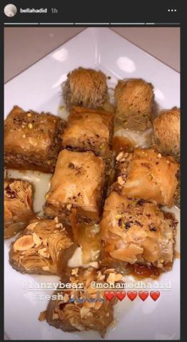 Η Bella Hadid στην Ελλάδα – Ανεβάζει σουβλάκια στο Instagram