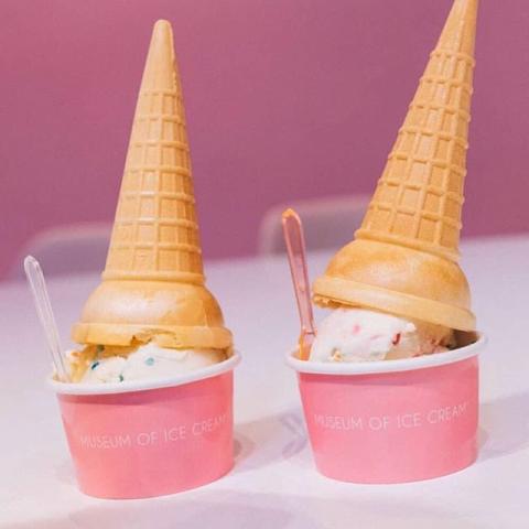 Το Museum of Ice Cream είναι πραγματικά εντυπωσιακό και πολύ ροζ Το Museum of Ice Cream είναι πραγματικά εντυπωσιακό και πολύ ροζ
