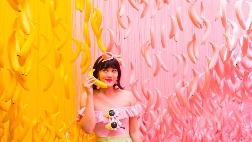 Το Museum of Ice Cream είναι πραγματικά εντυπωσιακό και πολύ ροζ Το Museum of Ice Cream είναι πραγματικά εντυπωσιακό και πολύ ροζ