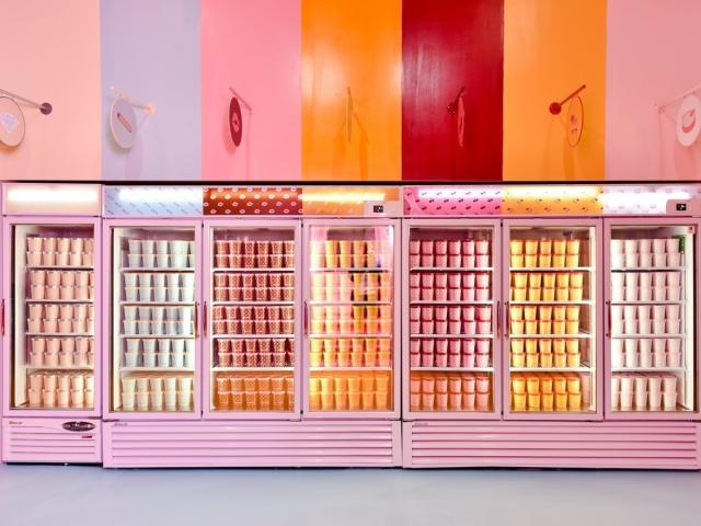Το Museum of Ice Cream είναι πραγματικά εντυπωσιακό και πολύ ροζ Το Museum of Ice Cream είναι πραγματικά εντυπωσιακό και πολύ ροζ