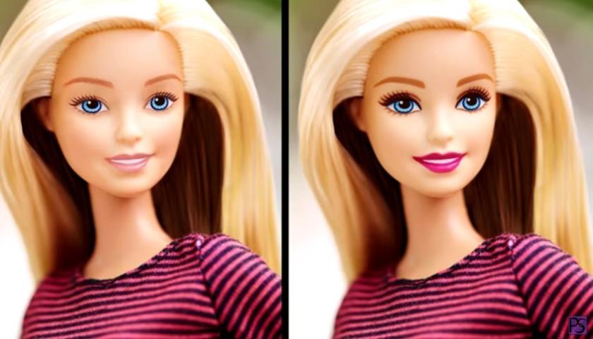 Γροθιά στα στερεότυπα! Η Barbie εμφανίζεται χωρίς μακιγιάζ και σκορπά χαμόγελα