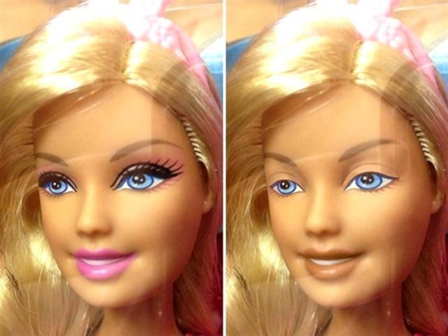Γροθιά στα στερεότυπα! Η Barbie εμφανίζεται χωρίς μακιγιάζ και σκορπά χαμόγελα