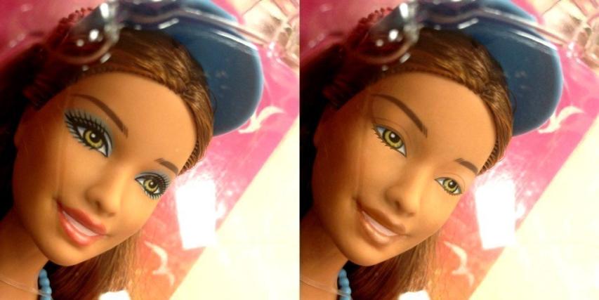 Γροθιά στα στερεότυπα! Η Barbie εμφανίζεται χωρίς μακιγιάζ και σκορπά χαμόγελα