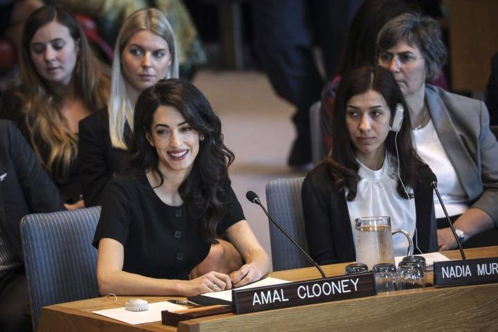 Amal Clooney: Η εμφάνισή της στα Ηνωμένα Έθνη Amal Clooney: Η εμφάνισή της στα Ηνωμένα Έθνη