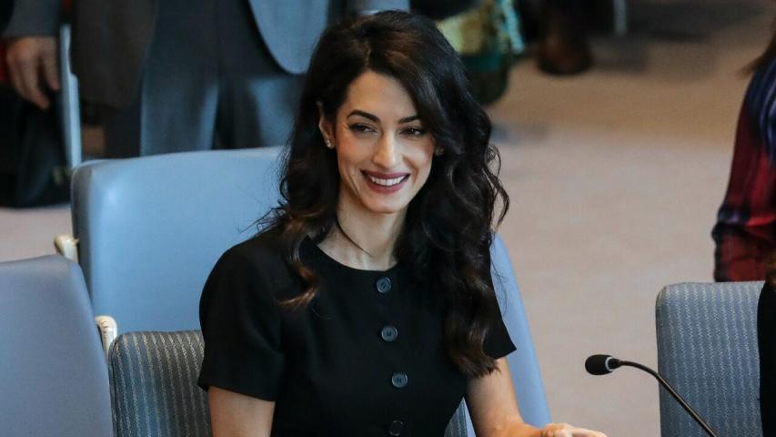 Amal Clooney: Η εμφάνισή της στα Ηνωμένα Έθνη Amal Clooney: Η εμφάνισή της στα Ηνωμένα Έθνη