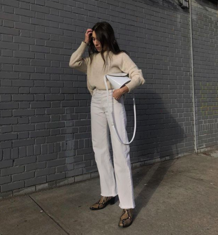 7 ανοιξιάτικα trends που ταιριάζουν φανταστικά με το αγαπημένο σου λευκό τζιν 