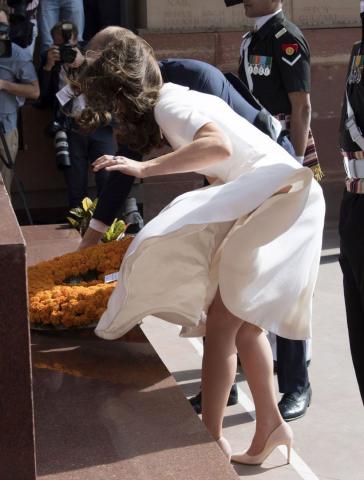 Marilyn Monroe Moment: Μερικές αποκαλυπτικές στιγμές της Kate Middleton