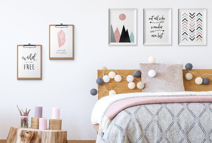 6 DIY που μπορείς να φτιάξεις για να διακοσμήσεις τους τοίχους στο υπνοδωμάτιο 6 DIY που μπορείς να φτιάξεις για να διακοσμήσεις τους τοίχους στο υπνοδωμάτιο