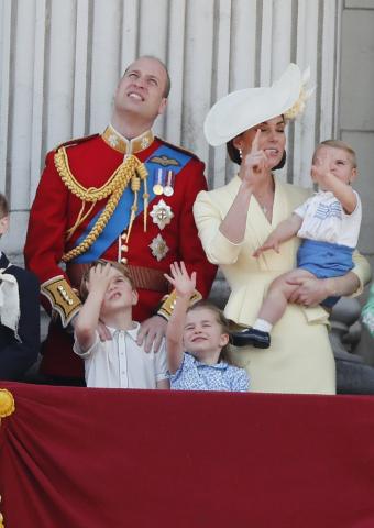 Trooping the Colour: Το ντεμπούτο του μικρού Louis Trooping the Colour: Το ντεμπούτο του μικρού Louis