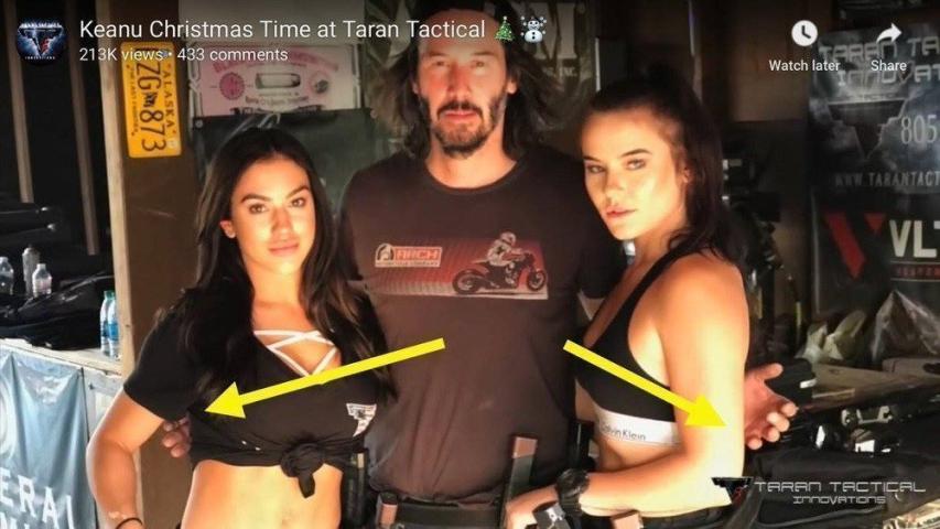 «Αληθινός gentleman»: Το κόλπο του Keanu Reeves όταν φωτογραφίζεται με θαυμάστριές που έγινε viral «Αληθινός gentleman»: Το κόλπο του Keanu Reeves όταν φωτογραφίζεται με θαυμάστριές που έγινε viral