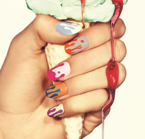 Το πιο καλοκαιρινό σχέδιο για τα νύχια σου είναι τα...παγωτά!