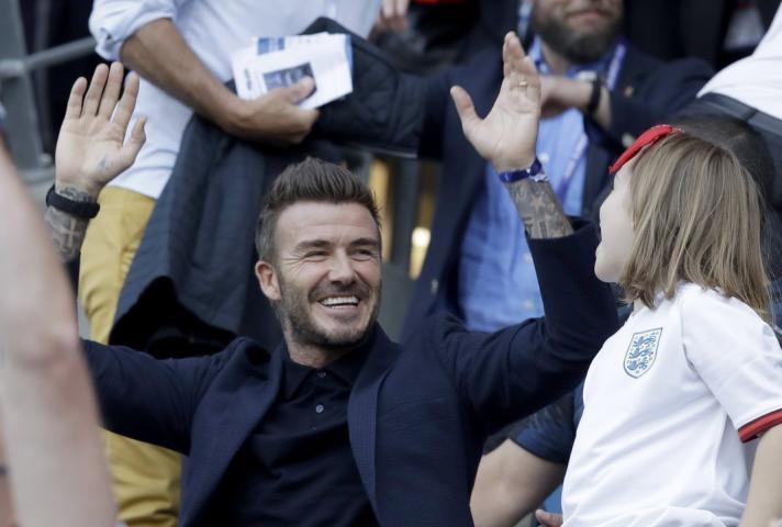 Ο Beckham και η Harper είναι εντελώς αυτοκόλλητοι