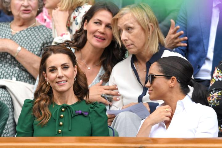 Meghan και Kate μαζί σαν καλές φίλες στο Wimbledon Meghan και Kate μαζί σαν καλές φίλες στο Wimbledon