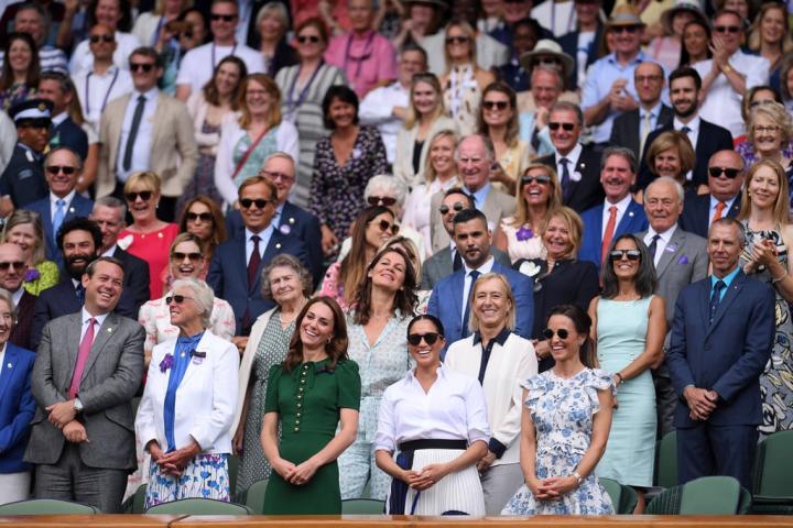 Meghan και Kate μαζί σαν καλές φίλες στο Wimbledon Meghan και Kate μαζί σαν καλές φίλες στο Wimbledon