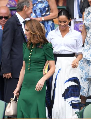 Meghan και Kate μαζί σαν καλές φίλες στο Wimbledon Meghan και Kate μαζί σαν καλές φίλες στο Wimbledon