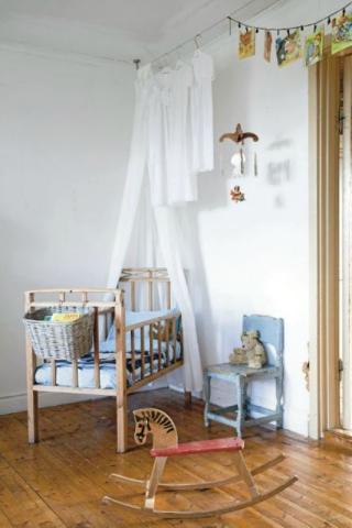 Βρεφικά υπνοδωμάτια με vintage στοιχεία Βρεφικά υπνοδωμάτια με vintage στοιχεία