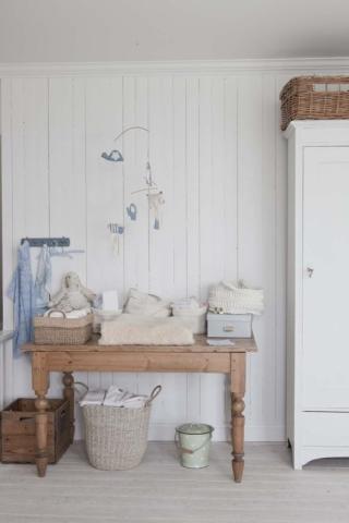 Βρεφικά υπνοδωμάτια με vintage στοιχεία Βρεφικά υπνοδωμάτια με vintage στοιχεία