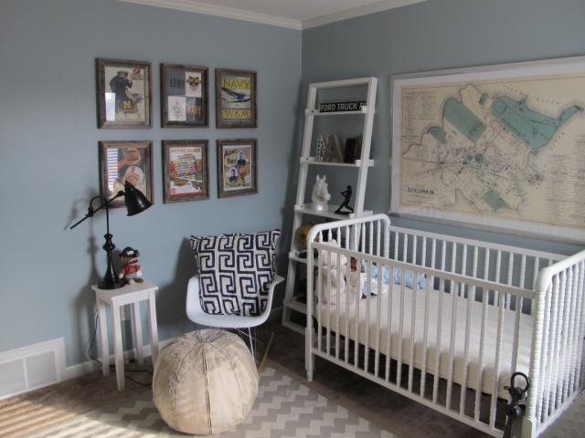 Βρεφικά υπνοδωμάτια με vintage στοιχεία Βρεφικά υπνοδωμάτια με vintage στοιχεία