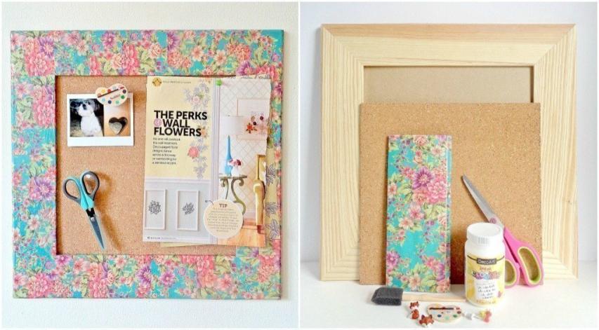 DIY: Φτιάξε το δικό σου Πίνακα Ανακοινώσεων DIY: Φτιάξε το δικό σου Πίνακα Ανακοινώσεων