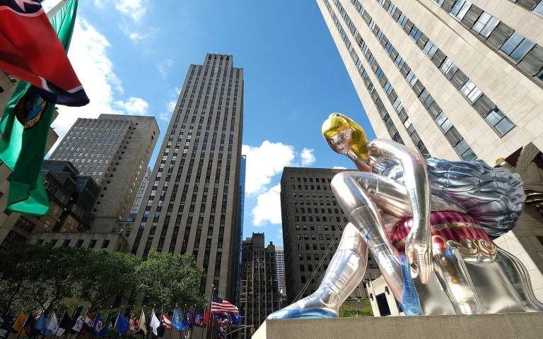 Η Μπαλαρίνα του Jeff Koons έκλεψε τις καρδιές των Νεοϋορκέζων Η Μπαλαρίνα του Jeff Koons έκλεψε τις καρδιές των Νεοϋορκέζων
