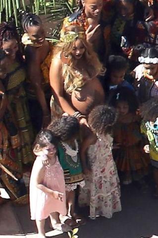 Η Beyoncé λίγο πριν γεννήσει κάνει ένα δυνατό baby shower party
